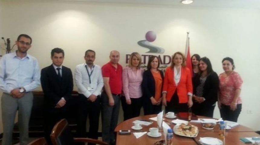 Atasoy Filistin&rsquo;de Paltrade Ticaret Merkezini Ziyaret Etti