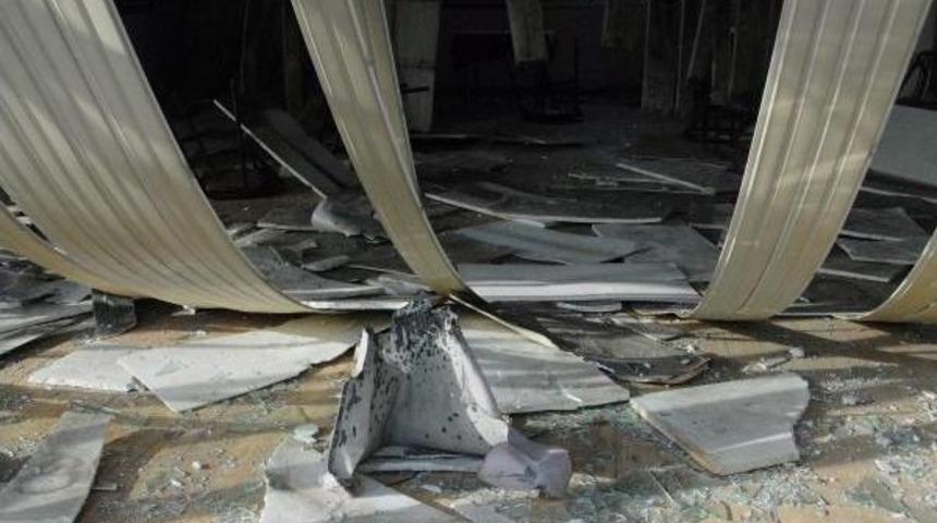 Pkk'lıların Polise Attığı Roket Kafeteryaya Isabet Etti: 3 Yaralı