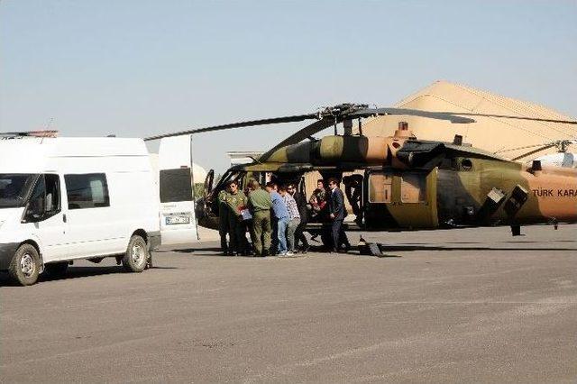 Hakkari Şehitleri Tören Alanına Getirildi