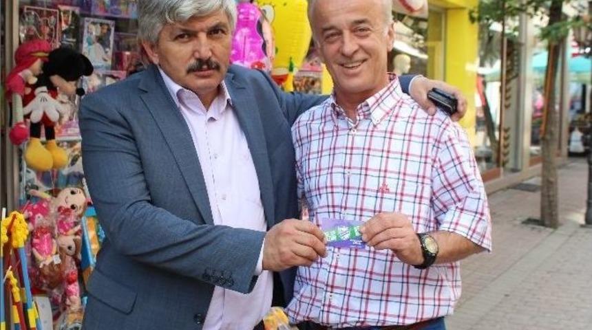 Başkan Pamuk, Destek İ&ccedil;in Kapı Kapı Dolaştı