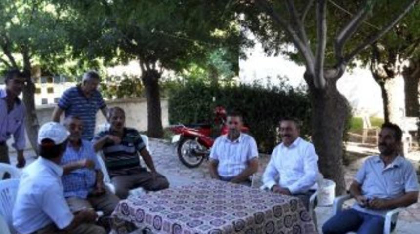 Başkan Tutal, Kesecik&rsquo;te Vatandaşlarla Buluştu