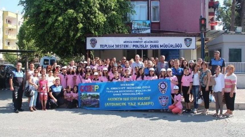 Toplum Destekli Polislerden &Ccedil;ocuklara Yaz Kampı