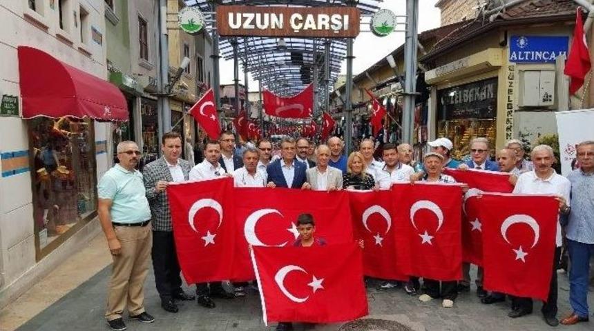 Btso&rsquo;dan Ter&ouml;re Bayraklı Tepki