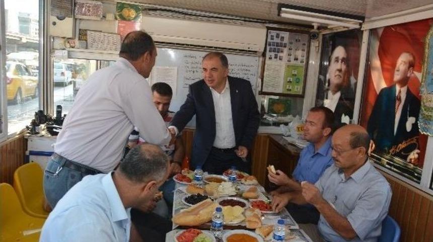 Başkan Delican&rsquo;dan &lsquo;sarı&rsquo; Ziyaret