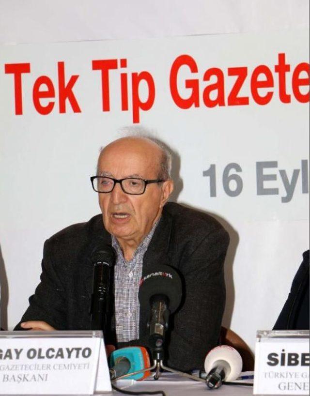 Tgc Başkanı Olcayto: Türkiye Çok Seslilikten Tek Sesliliğe Gidiyor