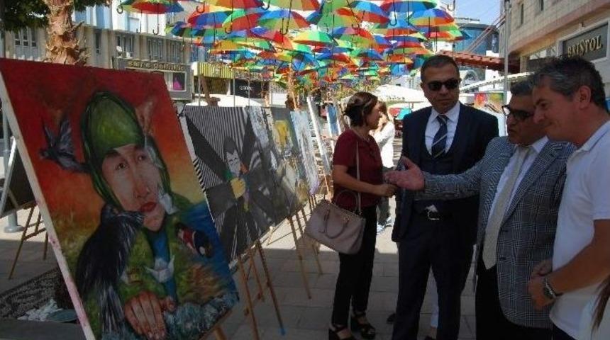 Gazi Muhtarpaşa&rsquo;da &ldquo;demokrasi&rdquo; Sergisi A&ccedil;ıldı