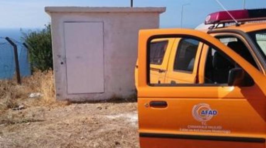 Bozcaada Deprem İstasyonunda Bakım