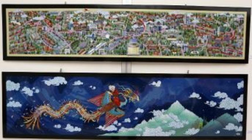 &Ouml;zg&uuml;n Eserler Galeri&rsquo;de Sergileniyor