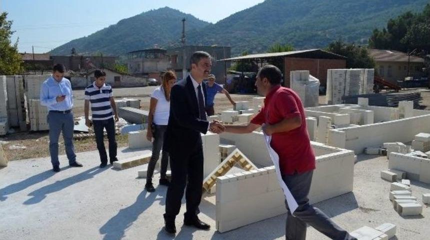 Ak&ccedil;apınar 500 Kişilik &Ccedil;ok Ama&ccedil;lı Salonuna Kavuşuyor