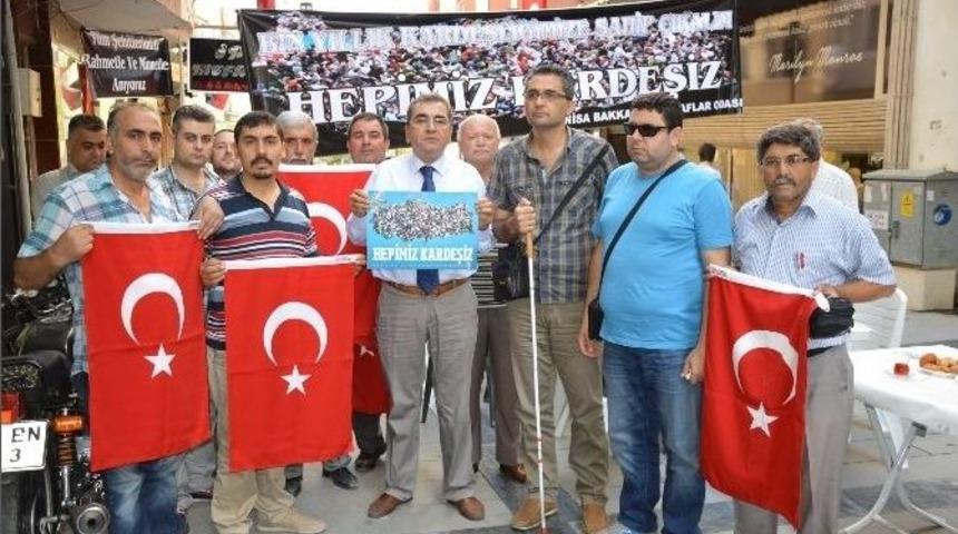 Manisa Bakkallar Odasından Ter&ouml;re Tepki