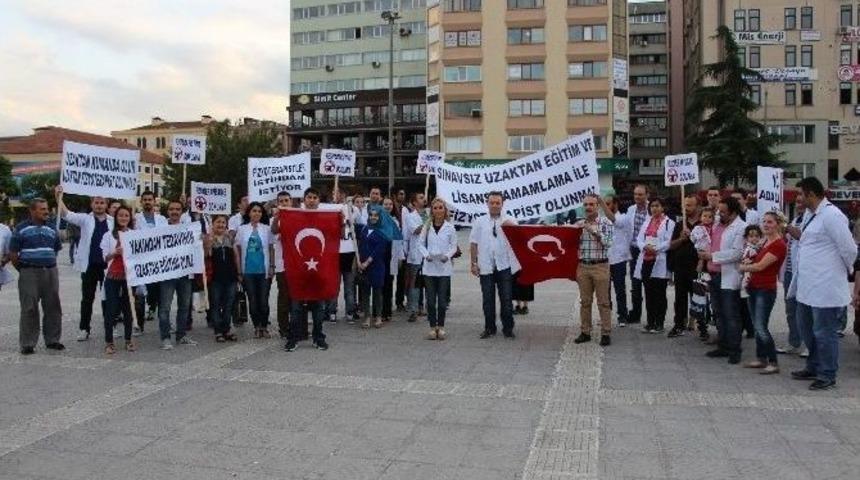 Fizyoterapistlerden Y&ouml;k&rsquo;e Tepki