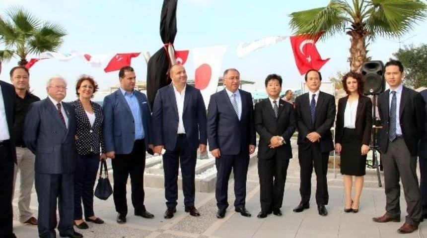 İntihar Eden Japon M&uuml;hendis Anısına Yapılan Anıt T&ouml;renle A&ccedil;ıldı