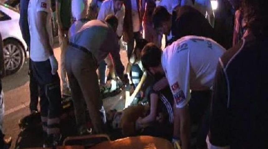 Vatan Caddesi'nde Trafik Kazası: 2 Yaralı