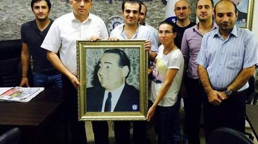 Aydın Gen&ccedil; Memur-sen Adnan Menderes&rsquo;i Andı