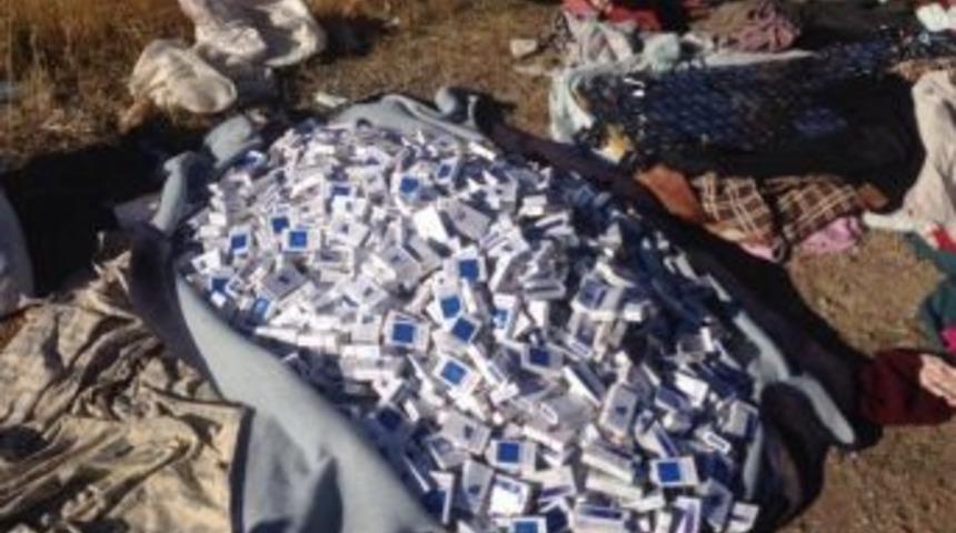 Aşkale&rsquo;de Ka&ccedil;ak Sigara Ve Esrar Ele Ge&ccedil;irildi