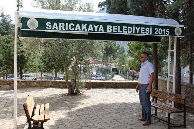 Sarıcaya’da Güneşe Ve Yağışlara Karşı Portatif Tente Hizmeti