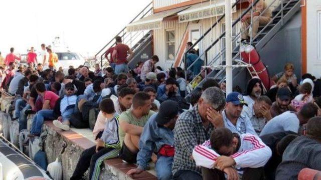 &Ccedil;anakkale de 423 Ka&ccedil;ak Yakalandı 1