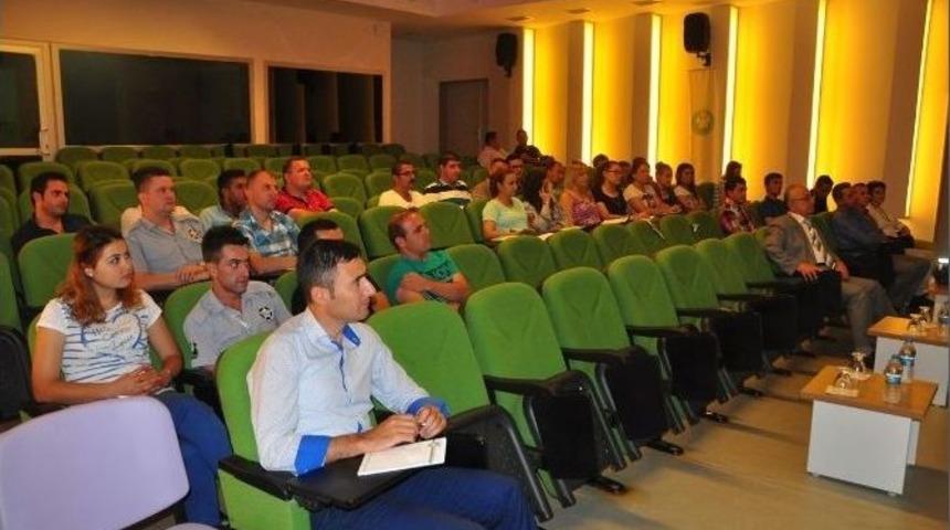 G&uuml;venlik Personeline Eğitim Semineri Verildi