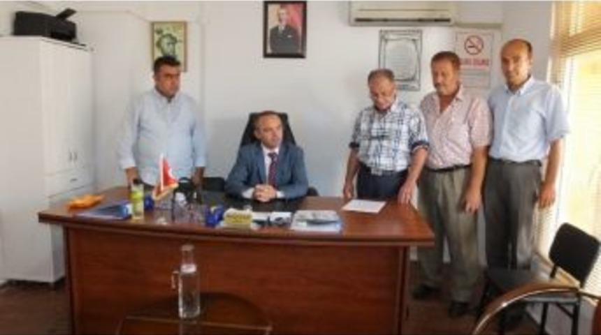 Burhaniye&rsquo;de Kaymakamdan &Ccedil;ift&ccedil;ilere Ziyaret