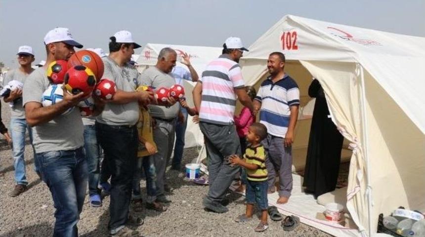 Suriyeli Misafirlere 167 &Ccedil;adır Kuruldu