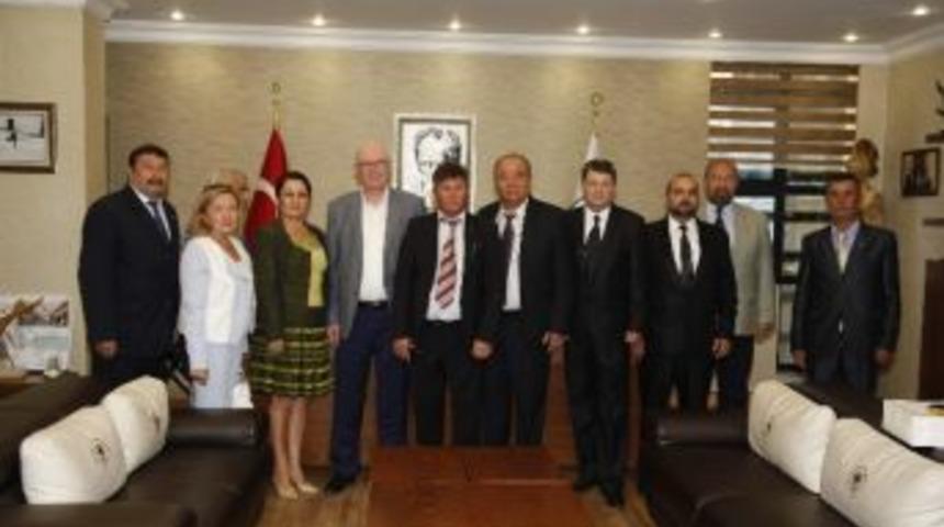 K&ouml;stence Ve Romanya&rsquo;dan Başkan Kurt&rsquo;a Ziyaret