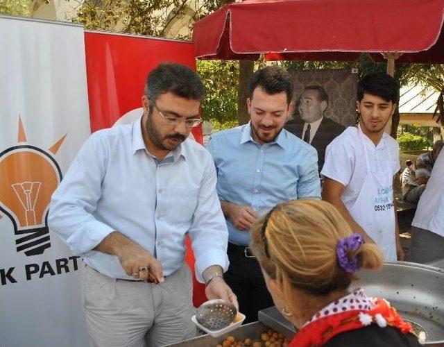 Ak Parti Aydın İl Teşkilatı Menderes İçin Lokma Hayrı Yaptı