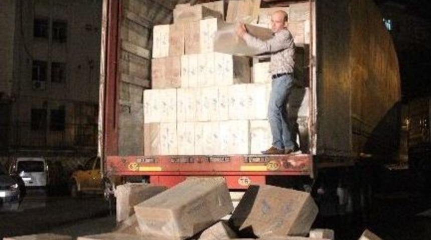 Kahramanmaraş&rsquo;ta 500 Bin Paket Ka&ccedil;ak Sigara Ele Ge&ccedil;irildi