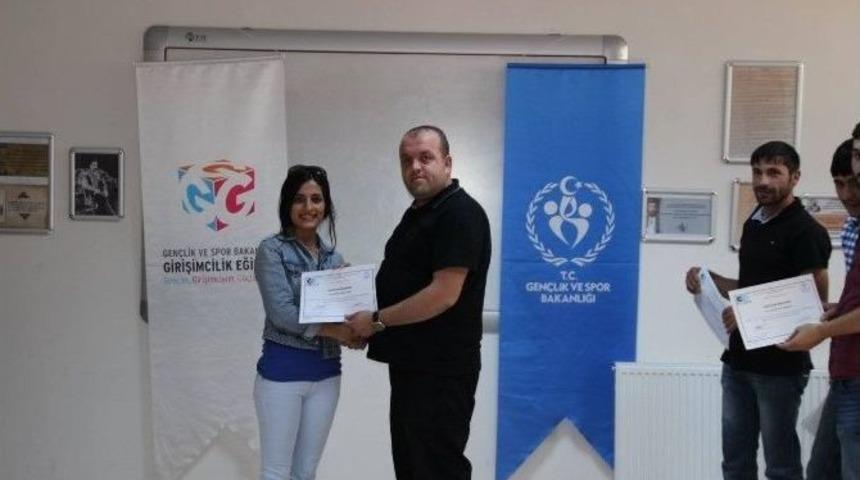 Ardahan&rsquo;da &ldquo;uygulamalı Girişimcilik Kursu&rdquo; Sona Erdi