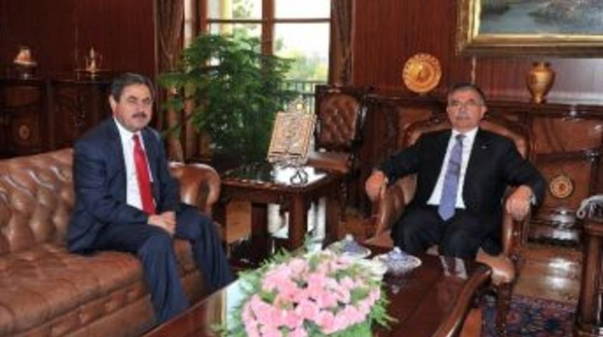 Eser&rsquo;den, Tbmm Başkanı Yılmaz&rsquo;a Teşekk&uuml;r Ziyareti