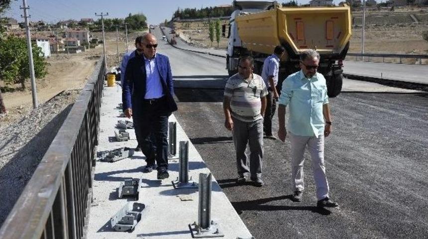 Başkan &Ccedil;alışkan, K&ouml;pr&uuml;l&uuml; Kavşak &Ccedil;alışmasını Yerinde İnceledi