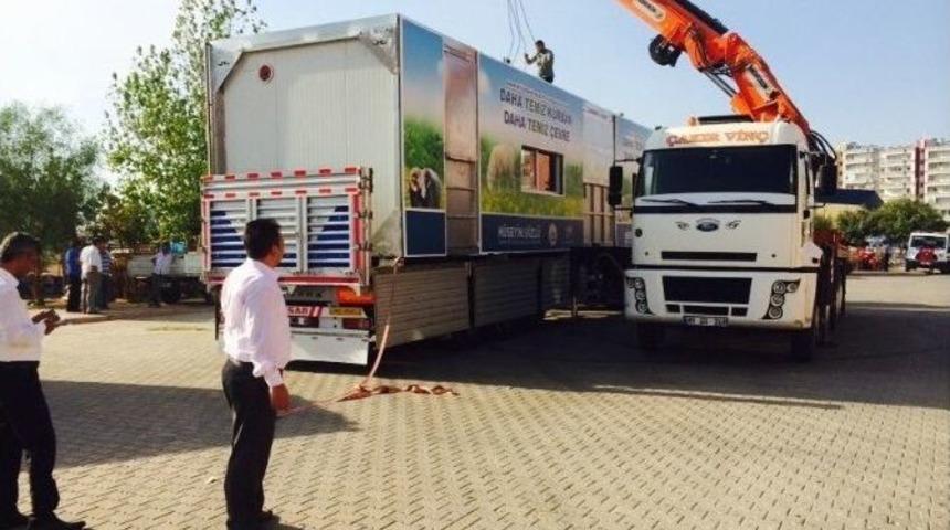 B&uuml;y&uuml;kşehir&rsquo;den &Uuml;cretsiz Seyyar Kurban Kesimhanesı Hizmeti