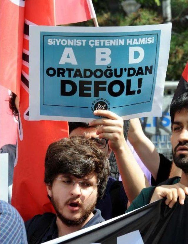 İsrail Başkonsolosluğu Önünde Protesto Gösterisi