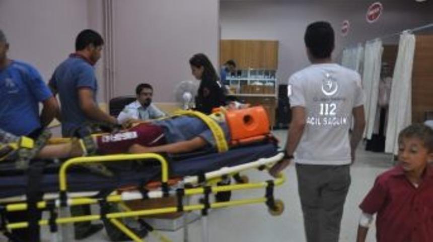 Bisikletten D&uuml;şen &Ccedil;ocuk Ağır Yaralandı