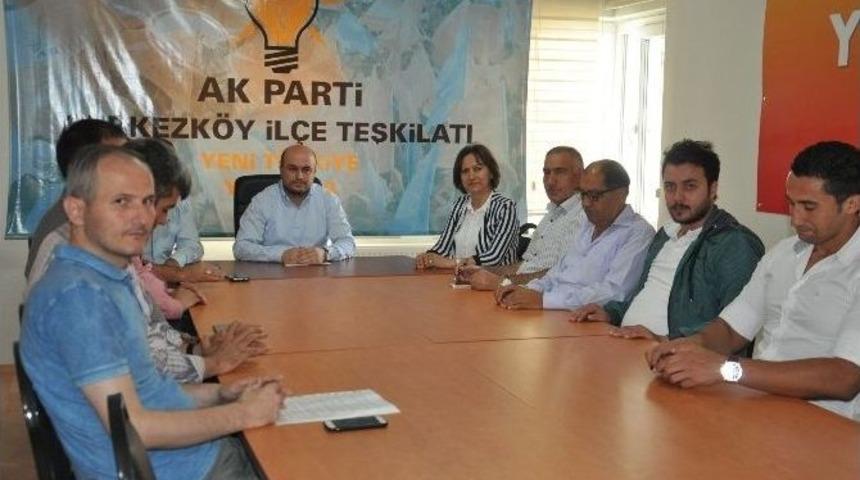 Ak Parti &Ccedil;erkezk&ouml;y İl&ccedil;e Başkanı &Ouml;ğe&rsquo;den Provokasyon Uyarısı
