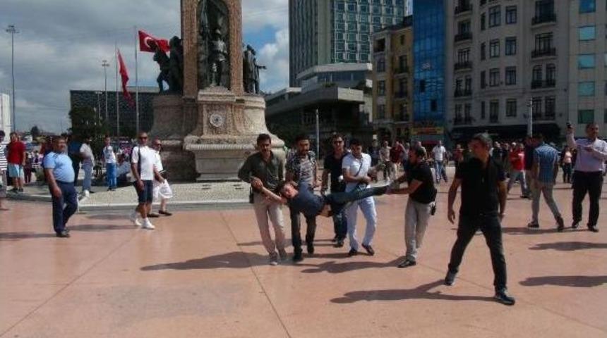 Taksim Meydanı'nda G&ouml;zaltı