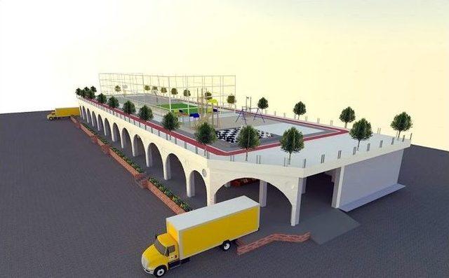 Yozgat Kapalı Pazar Yeri İnşaatında &Ccedil;alışmalar Başladı 1