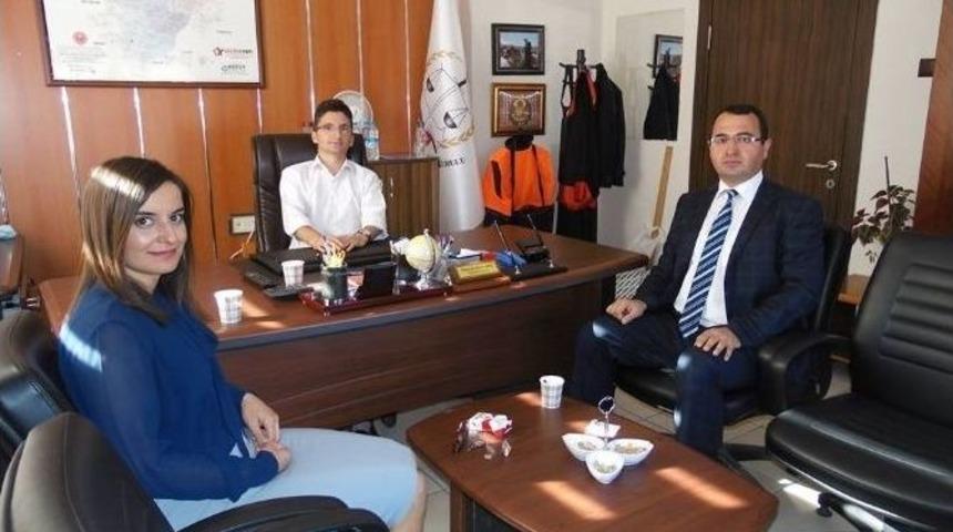 B&uuml;nyan Eski Emniyet M&uuml;d&uuml;r&uuml;&rsquo;nden Veda Ziyareti