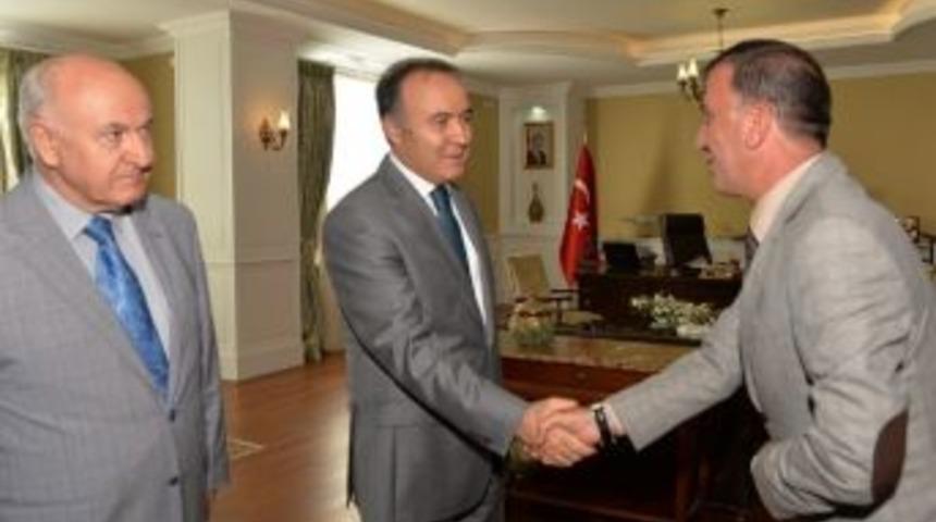 Erzurum Valiliğinde Bayramlaşma T&ouml;reni