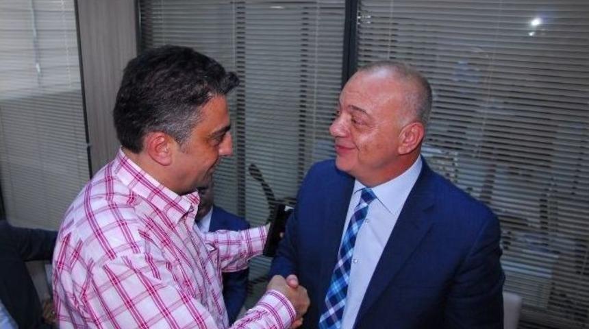 Başkan Erg&uuml;n Meclis &Uuml;yeleriyle Bayramlaştı