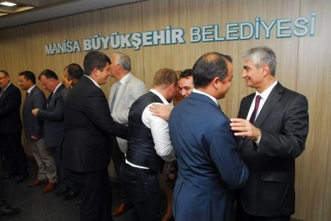 Yeni Hizmet Binasında İlk Bayramlaşma