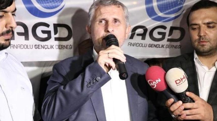 İsrail Konsoloslsuğu &Ouml;n&uuml;nde Mescid-I Aksa Protestosu