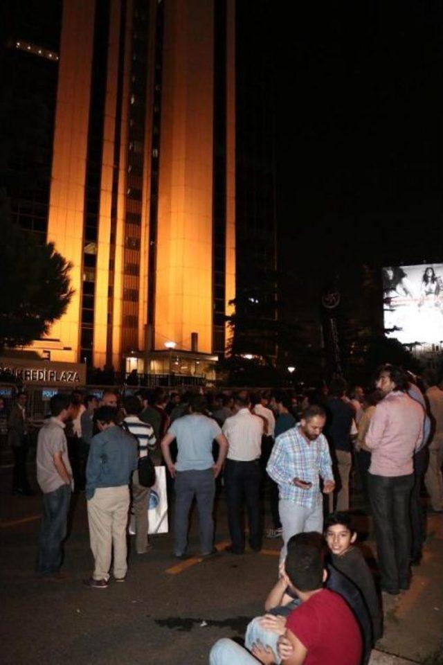 İsrail Konsoloslsuğu Önünde Mescid-I Aksa Protestosu 2