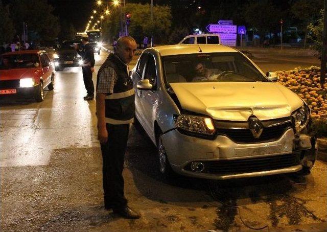 Yozgat’ta Trafik Kazası Ucuz Atlatıldı