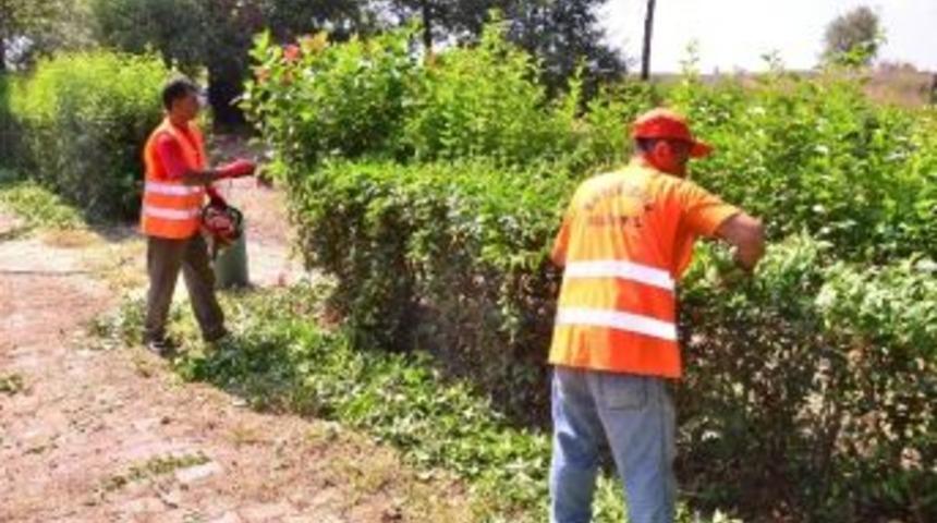 B&uuml;y&uuml;kşehir&rsquo;den Manavgat&rsquo;ta Bayram Temizliği