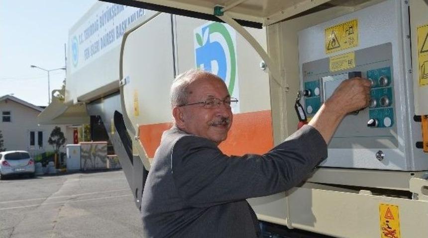 Tekirdağ B&uuml;y&uuml;kşehir Belediyesi Taş Kırma Makinesini B&uuml;nyesine Kattı