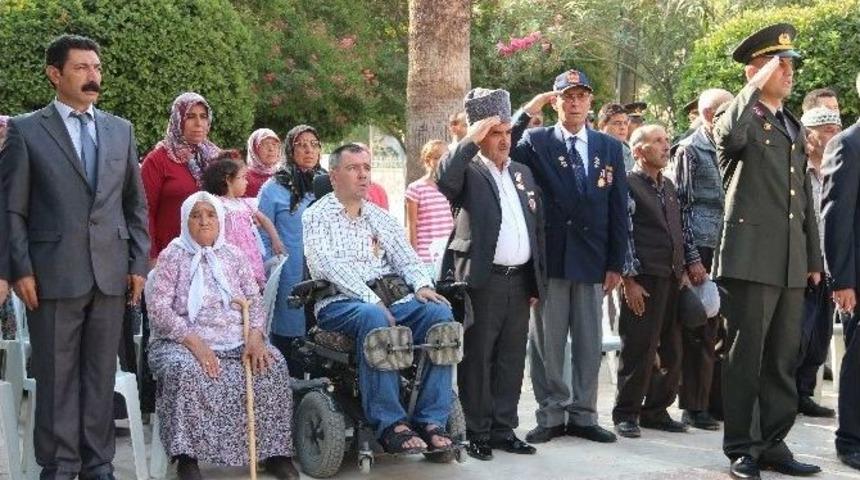 Mut’ta 19 Eylül Gaziler Günü Kutlaması