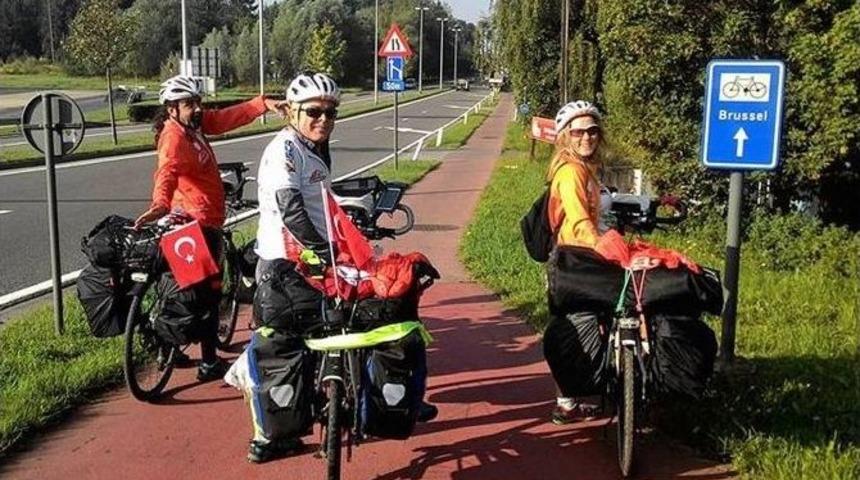 Sınır &Ouml;tesi Bisiklet Turu Tamamlandı