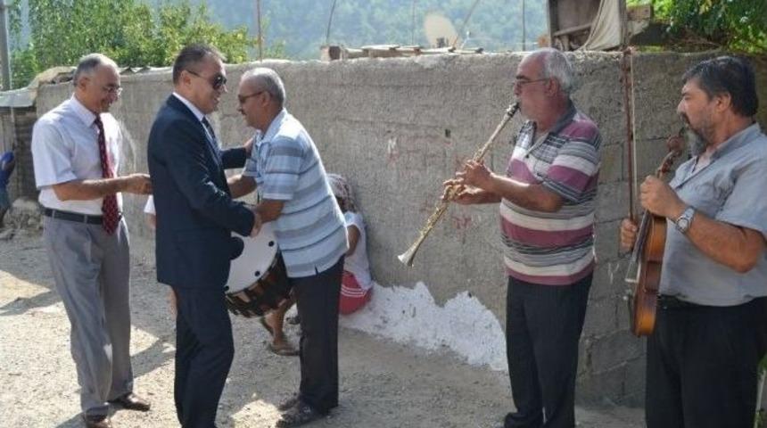 Kaymakam Yıldız Davul Zurnayla Karşılandı