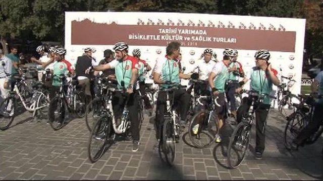 Bakan M&uuml;ezzinoğlu Başhekimlerle Pedal &Ccedil;evirdi 3