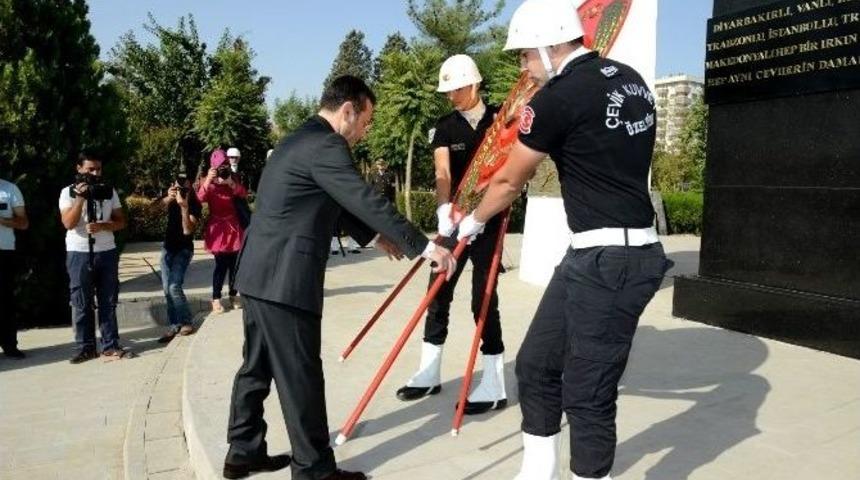 Diyarbakır&rsquo;da Gaziler G&uuml;n&uuml; T&ouml;renle Kutlandı